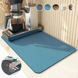 Super Absorbent Kitchen Drying Mat – Multifunctional Dish Drainer Pad