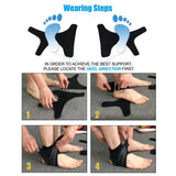 Adjustable Ankle Support Brace for Sports & Injury Recovery