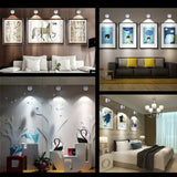 Wireless LED Spotlight with Remote Control – Dimmable Wall Light