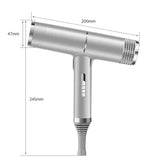 Professional Ionic Hair Dryer with Diffuser & Nozzle Attachments – Lightweight Design