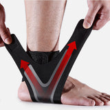 Adjustable Ankle Support Brace for Sports & Injury Recovery