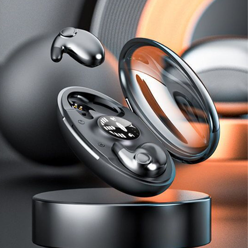 Wireless Bluetooth Earbuds with Charging Case and LED Display