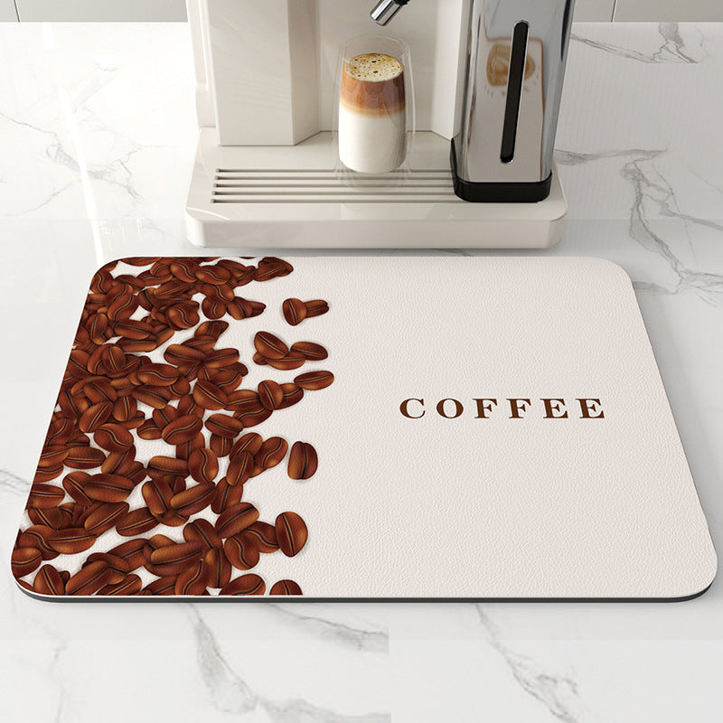 Super Absorbent Kitchen Drying Mat – Multifunctional Dish Drainer Pad