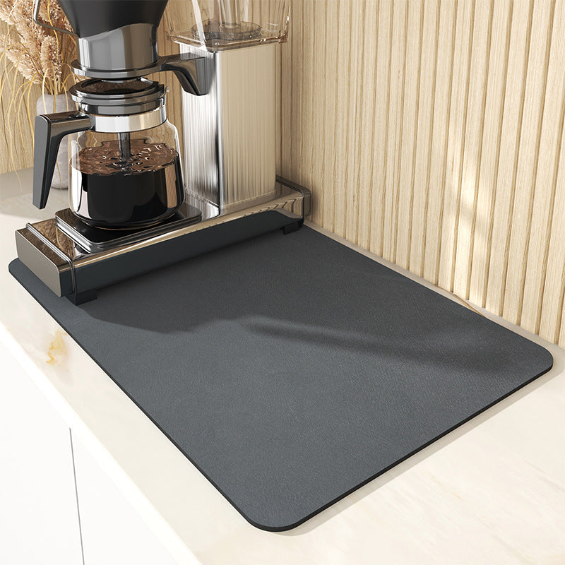 Super Absorbent Kitchen Drying Mat – Multifunctional Dish Drainer Pad