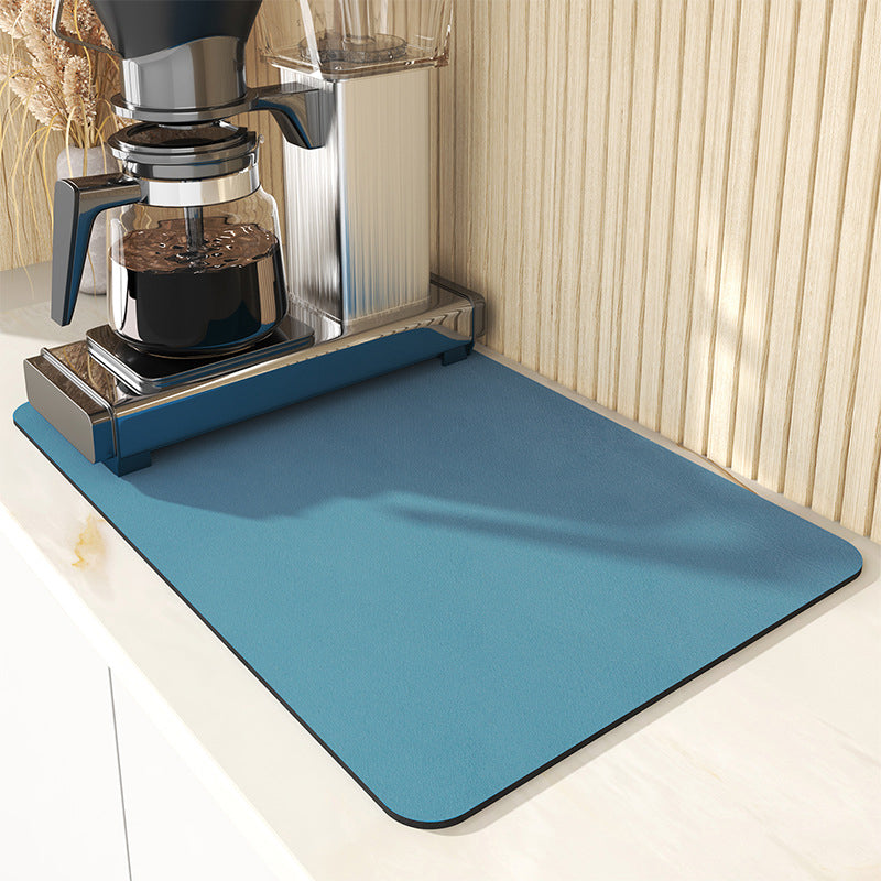 Super Absorbent Kitchen Drying Mat – Multifunctional Dish Drainer Pad